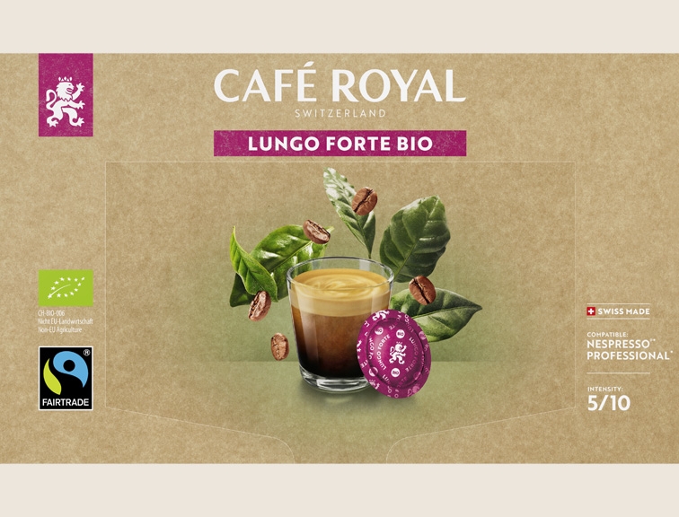 50 capsules compatibles Nespresso® Pro Espresso Forte - Café Royal