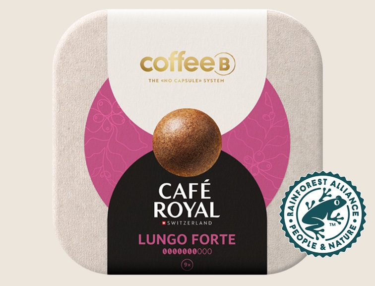 CoffeeB by café royal Boules de café Ristretto - spécialement conçues pour  l'utilisation de la machine à café CoffeeB - 90 Boules : : Cuisine  et Maison